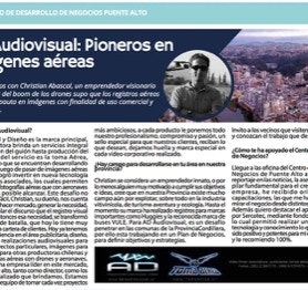 Pioneros en Tomas a&eacute;reas con drones y aeronaves radiocontroladas en Chile